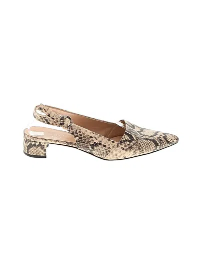 Pre-owned Franco Sarto Heels In Ivory