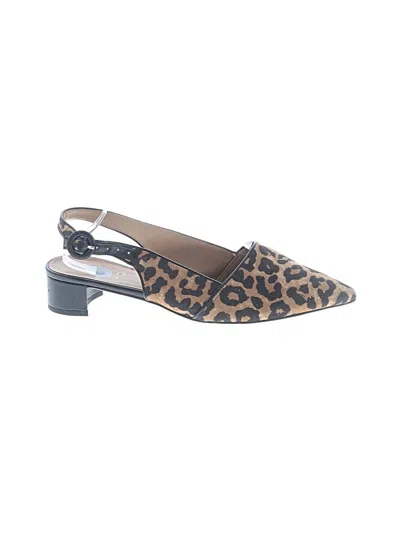 Pre-owned Franco Sarto Heels In Tan