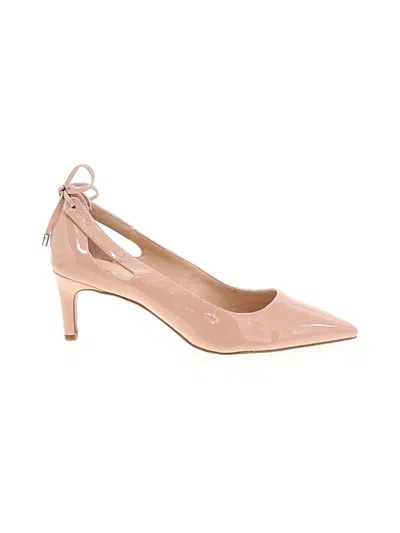 Pre-owned Franco Sarto Heels In Tan
