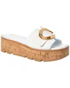 Franco Sarto Hoda Platform Wedge Slide Sandal
