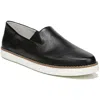 Franco Sarto Iconic Womens Padded Insole Slip On Loafers In Black