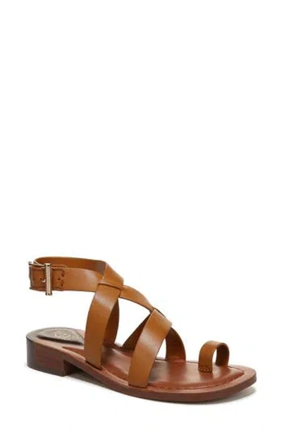 Franco Sarto Ina Toe Loop Sandal In Tan