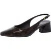 Franco Sarto Jacer Womens Comfort Insole Buckle Slingback Sandals In Multi