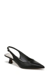 Franco Sarto Jaden Pointed Toe Slingback Pump In Black