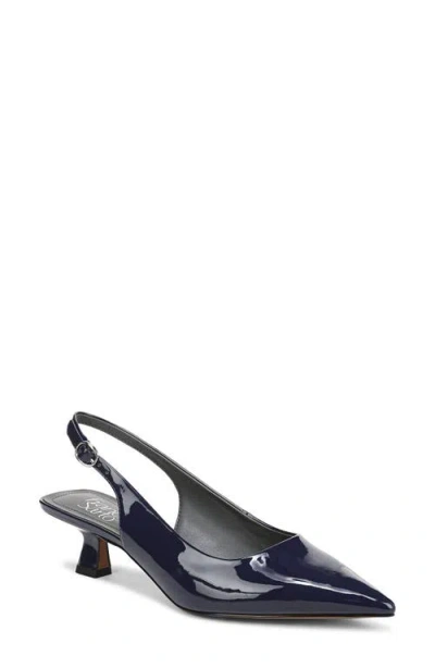Franco Sarto Jaden Pointed Toe Slingback Pump In Blue