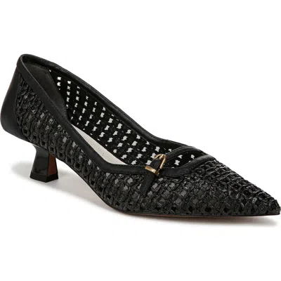 Franco Sarto Janessa Kitten Heel Pump In Black