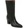 Franco Sarto Jaxon Pointed Toe Western Boots In Black