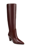 Franco Sarto Jaycen Knee High Boot In Burgundy