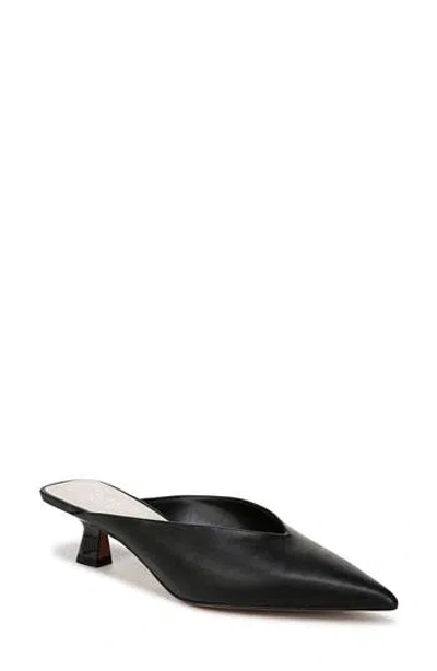 Franco Sarto Jayda Kitten Heel Mule In Black