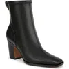 Franco Sarto Jayton Square Toe Bootie In Black