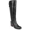 Franco Sarto Jazrin Womens Leather Wide Calf Knee-high Boots In Multi