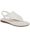Franco Sarto Jocelyn Leather Thong In White