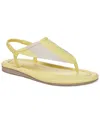 Franco Sarto Jocelyn Thong In Yellow