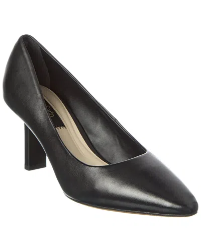 Franco Sarto Julissa Leather Pump In Black