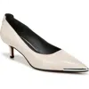 Franco Sarto Kalsa Pointed Toe Dress Pumps In White