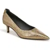 Franco Sarto Women's Kalsa Kitten Heel Pointed Toe Dress Pumps In Bronze