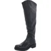 Franco Sarto Keaton Wc Womens Wide Calf Croco Print Knee-high Boots In Multi