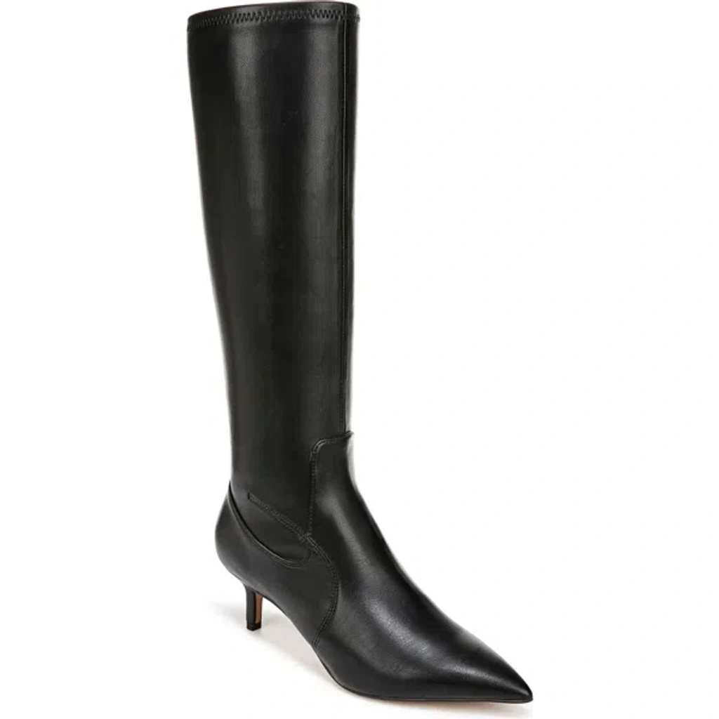 Franco Sarto Kerry Kitten Heel Boot In Black ModeSens