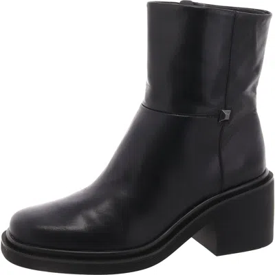 FRANCO SARTO KYRA WOMENS ZIPPER LEATHER MID-CALF BOOTS
