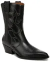 Franco Sarto Bianca Pointed Toe Western Boots In Black