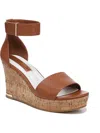 Franco Sarto Clemens Ankle Strap Platform Wedge Sandal In Multi