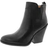 Franco Sarto Gamble Womens Leather Dress Ankle Boots In Black