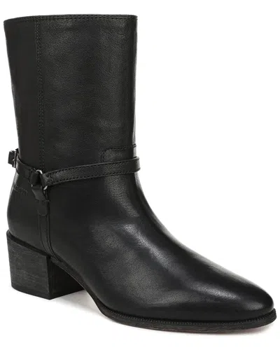 Franco Sarto L-kian Leather Bootie In Black