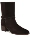 Franco Sarto L-kian Leather Bootie In Brown