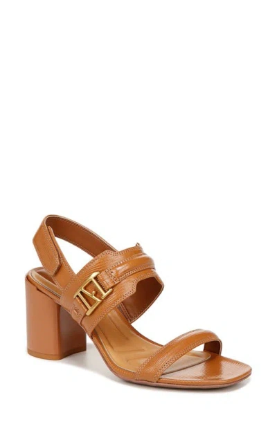 Franco Sarto L-owen Sandal In Tan Faux Leather