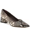 Franco Sarto Racer Pointed Toe Pump In Gray