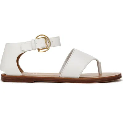 Franco Sarto L-ruth Womens Solid Manmade Slingbacks In White