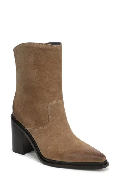 Franco Sarto Laken Block Heel Bootie In Animal Print