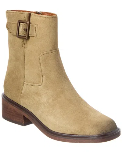 Franco Sarto L-gillian Suede Bootie In Animal Print