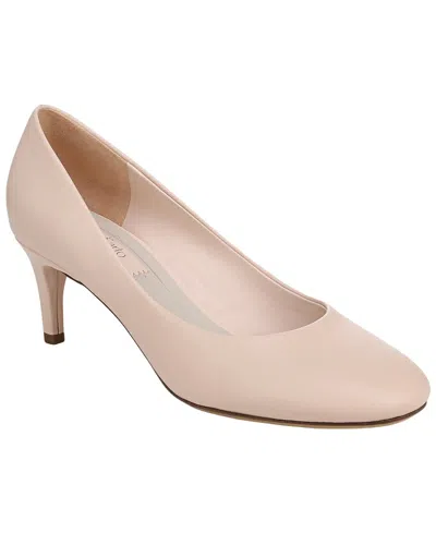 Franco Sarto L-kamari Leather Pump In Neutral