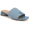 Franco Sarto Loran Slide Dress Sandals In Denim