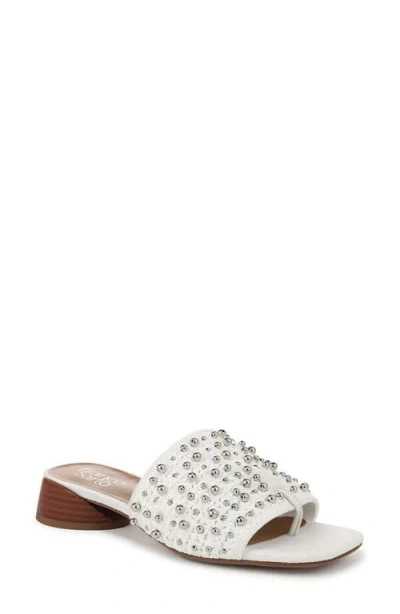 Franco Sarto Loran Sandal In White/white