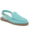 Franco Sarto Sully Leather Slingback In Blue