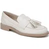 Franco Sarto Lucia Tassel Loafer In Warm White