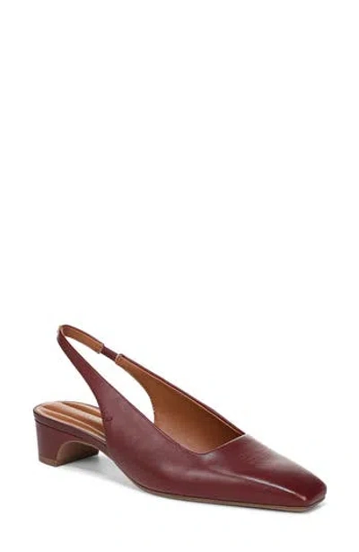 Franco Sarto Lyanna Slingback Pump In Burgundy