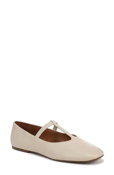 Franco Sarto Maaja T-strap Flat In White