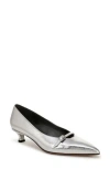 Franco Sarto Malia Kitten Heel In Silver