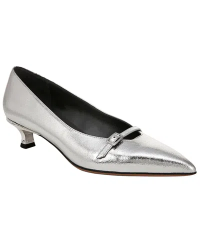 Franco Sarto Malia Kitten Heel In Silver