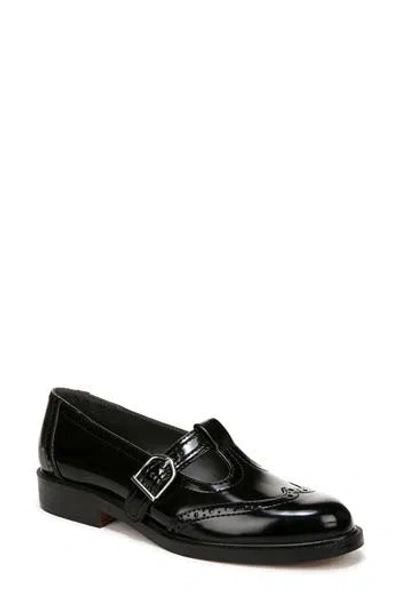 Franco Sarto Marson Brogue Mary Jane Flat In Black
