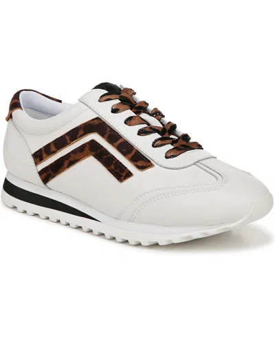 Franco Sarto Matera Oxford Sneakers In Leopard Stripe