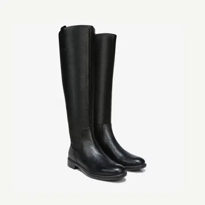 Franco Sarto Meyer 5264762 Women 6.5 Black Leather Knee High Riding Boot Zpo3451