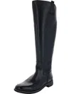 Franco Sarto Meyer Womens Leather Tall Knee-high Boots In Black