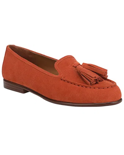 Franco Sarto Minerva Leather Loafer In Orange