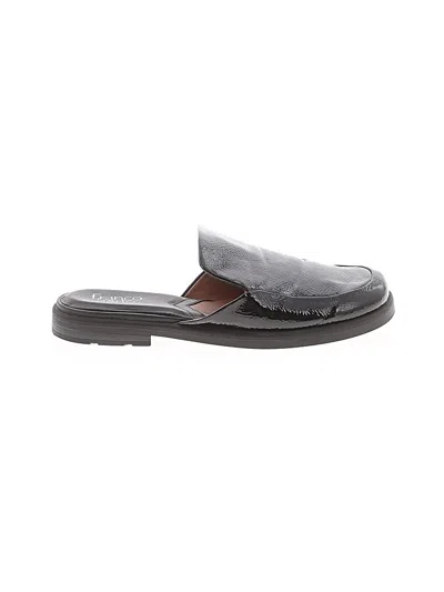 Pre-owned Franco Sarto Mule/clog In Gray