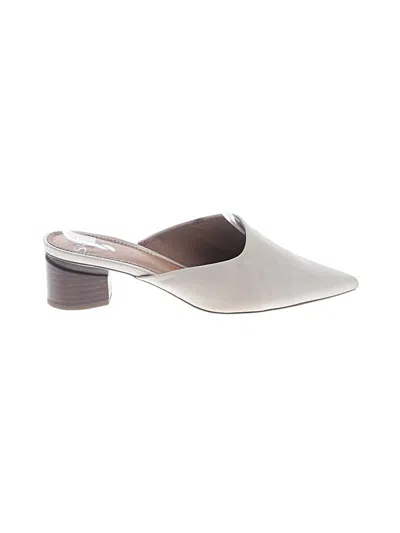 Pre-owned Franco Sarto Mule/clog In Ivory