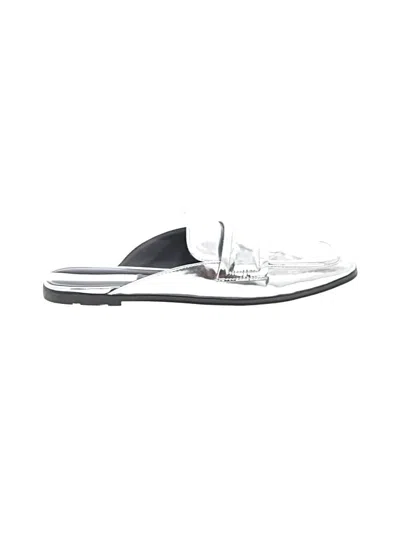 Pre-owned Franco Sarto Mule/clog In White